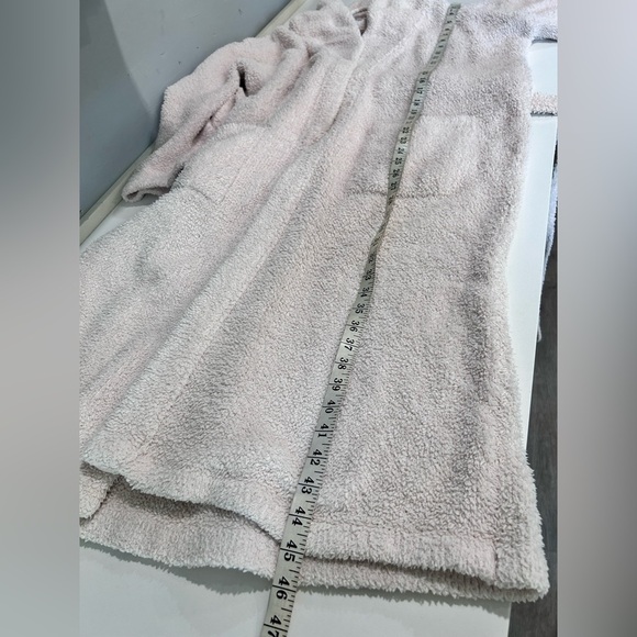 Barefoot Dreams Women’s Cozy Chic Adult Robe Long Cream Winter White Size:2 - Picture 7 of 16